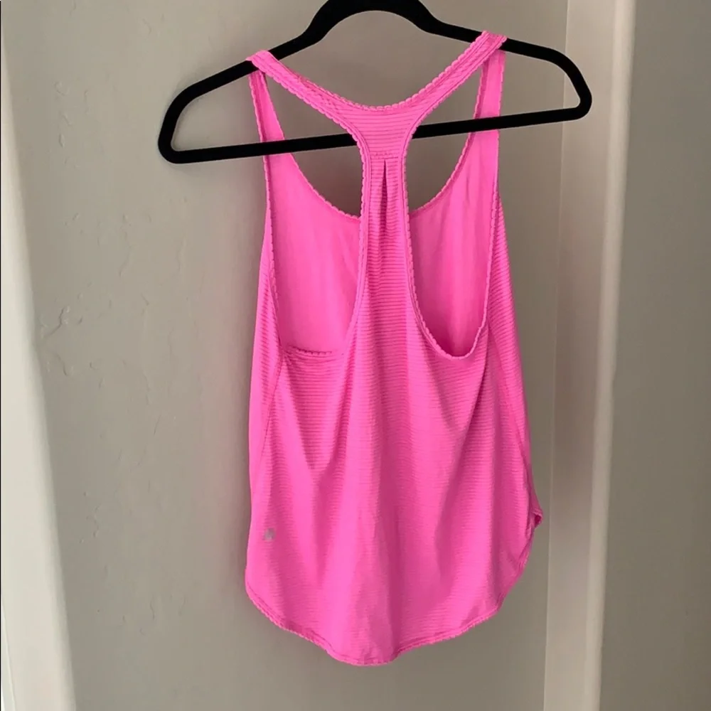 lululemon athletica Hot Pink Racerback Tank Top